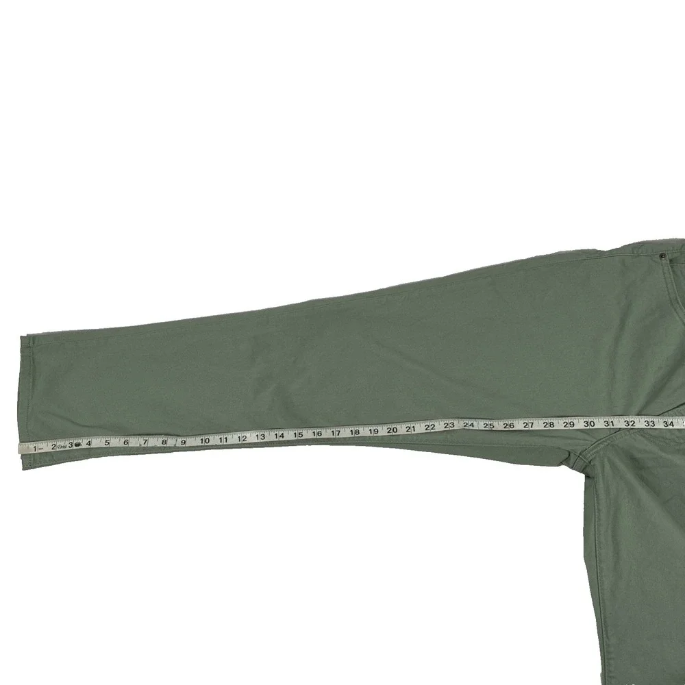 NWT Lucky Brand Men's 410 Athletic Straight Pants Desert Sage Size 32x30 Green